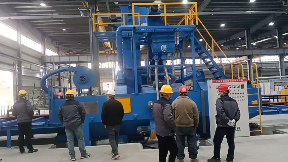 辊道通过式抛丸机